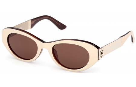 Gafas de Sol - Guess - GU00261-H - 25E  SHINY IVORY // BROWN