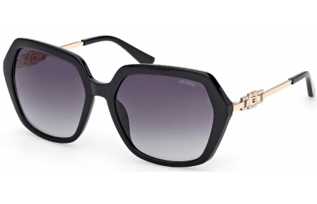 Gafas de Sol - Guess - GU00267 - 01B  SHINY BLACK // GREY GRADIENT