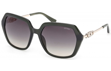 Gafas de Sol - Guess - GU00267 - 96P  SHINY DARK GREEN // GREEN GRADIENT