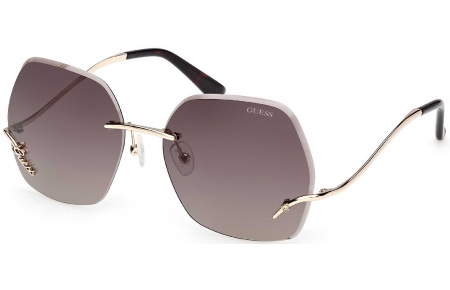 Gafas de Sol - Guess - GU00268 - 32F  SHINY GOLD // BROWN GRADIENT