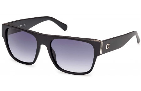 Gafas de Sol - Guess - GU00277 - 02W  MATTE BLACK SILVER // BLUE GRADIENT