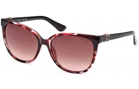 Gafas de Sol - Guess - GU7864 - 55T  RED HAVANA // BURGUNDY GRADIENT