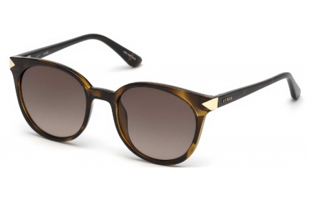 Gafas de Sol - Guess - GU7550 - 52F  DARK HAVANA // BROWN GRADIENT