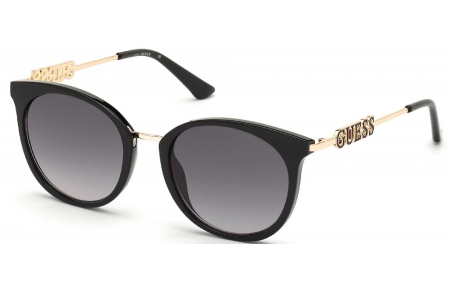 Gafas de Sol - Guess - GU7645 - 01B  SHINY BLACK // GREY GRADIENT