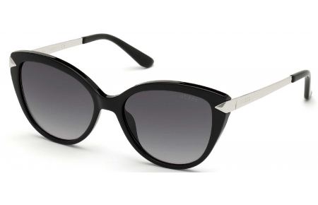 Gafas de Sol - Guess - GU7658 - 01C SHINY BLACK // GREY GRADIENT MIRROR