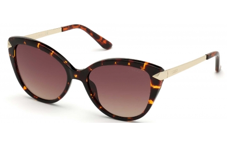 Gafas de Sol - Guess - GU7658 - 52F  DARK HAVANA // BROWN GRADIENT
