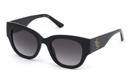 Gafas de Sol - Guess - GU7680 - 01B  SHINY BLACK // GREY GRADIENT