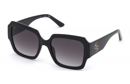 Gafas de Sol - Guess - GU7681 - 01B SHINY BLACK // GREY GRADIENT