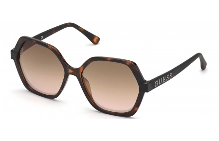 Gafas de Sol - Guess - GU7698 - 52G  DARK HAVANA // BROWN GRADIENT MIRROR