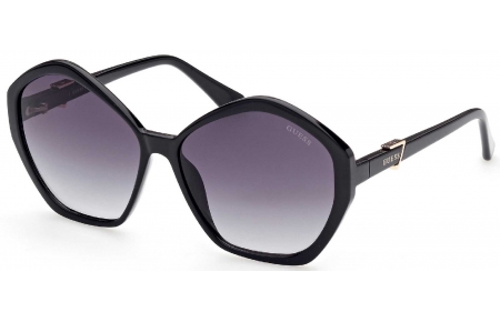 Gafas de Sol - Guess - GU7813 - 01B  SHINY BLACK // GREY GRADIENT