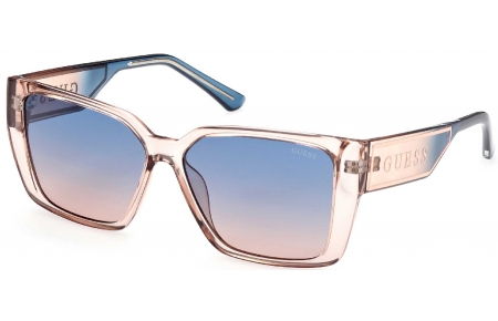 Gafas de Sol - Guess - GU7818 - 57W  SHINY BEIGE // BLUE GRADIENT