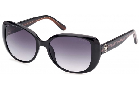 Gafas de Sol - Guess - GU7822 - 01B  SHINY BLACK // GREY GRADIENT