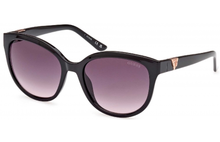 Gafas de Sol - Guess - GU7877 - 01B SHINY BLACK // GREY GRADIENT