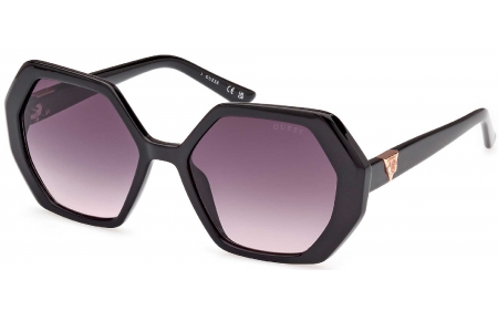 Gafas de Sol - Guess - GU7879 - 01B  SHINY BLACK // GREY GRADIENT