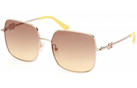 Gafas de Sol - Guess - GU7906-H  - 32P  SHINY GOLD // BLUE GRADIENT