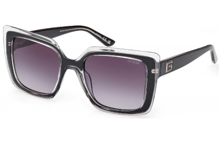 Gafas de Sol - Guess - GU7908 - 05B  BLACK CRYSTAL // GREY GRADIENT