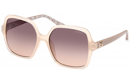 Gafas de Sol - Guess - GU7921-H - 57F  SHINY BEIGE // BROWN GRADIENT