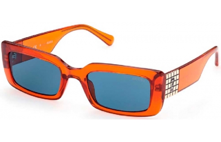 Gafas de Sol - Guess - GU8242 - 45V  LIGHT BROWN // BLUE