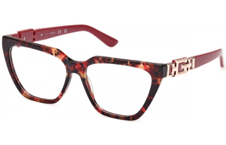 Lunettes de vue - Guess - GU2985 - 071  HAVANA BURGUNDY