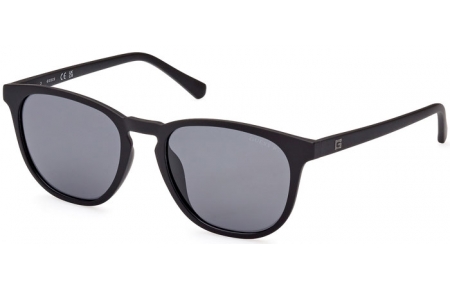 Gafas de Sol - Guess - GU00061 - 02D  MATTE BLACK // GREY POLARIZED