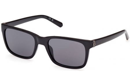 Sunglasses - Guess - GU00066 - 01A  SHINY BLACK // GREY