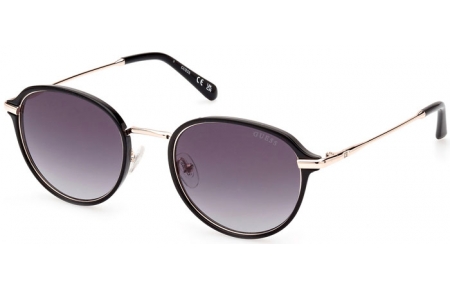 Lunettes de soleil - Guess - GU00068 - 01B  SHINY BLACK // GREY GRADIENT
