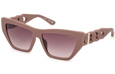 Lunettes de soleil - Guess - GU00111 - 58F  MATTE BEIGE // BROWN GRADIENT