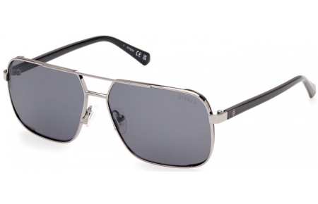 Lunettes de soleil - Guess - GU00119 - 08D  SHINY BRONZE // GREY POLARIZED