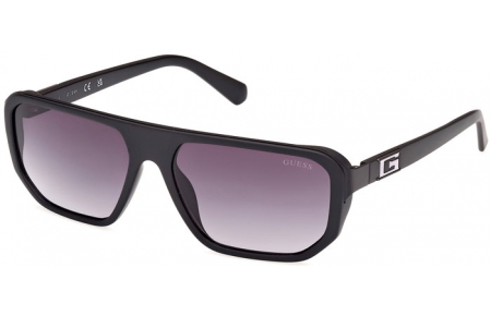 Gafas de Sol - Guess - GU00124 - 02B  MATTE BLACK // GREY GRADIENT