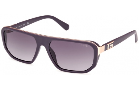 Sunglasses - Guess - GU00124 - 82A  MATTE VIOLET // GREY GRADIENT