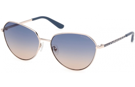 Sunglasses - Guess - GU00148 - 32W  SHINY PALE GOLD // BLE GRADIENT PINK