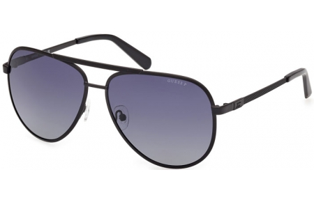 Gafas de Sol - Guess - GU00209 - 02D  MATTE BLACK // GREY POLARIZED