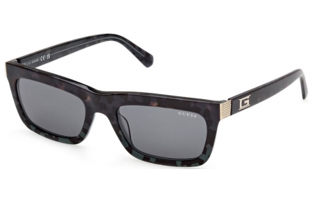 Gafas de Sol - Guess - GU00212 - 98V  HAVANA GREEN // BLUE