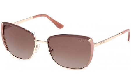 Gafas de Sol - Guess - GU00218 - 59F  SHINY PALE GOLD BROWN // BROWN GRADIENT