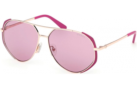 Gafas de Sol - Guess - GU00219 - 82Y  MATTE VIOLET GOLD // VIOLET