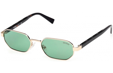 Gafas de Sol - Guess - GU00231 - 32N  SHINY PALE GOLD // LIGHT GREEN