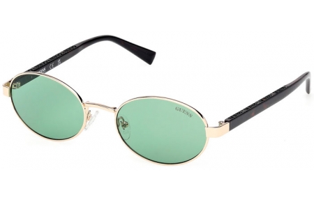 Gafas de Sol - Guess - GU00232 - 32N  SHINY PALE GOLD // LIGHT GREEN