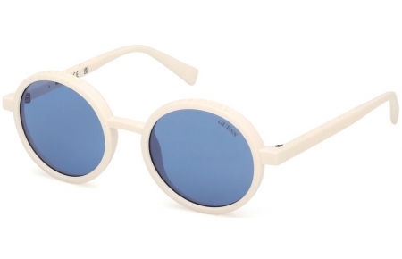 Lunettes de soleil - Guess - GU00234 - 21V  MATTE WHITE // BLUE