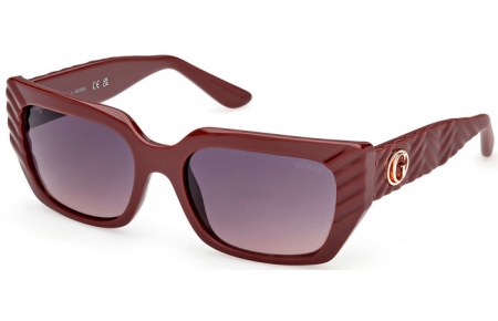 Lunettes de soleil - Guess - GU00254 - 69Z  SHINY BORDEAUX // VIOLET GRADIENT