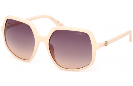 Gafas de Sol - Guess - GU00257 - 25B  SHINY IVORY // GREY GRADIENT