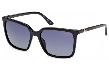 Lunettes de soleil - Guess - GU00258 - 01D  SHINY BLACK // GREY GRADIENT POLARIZED