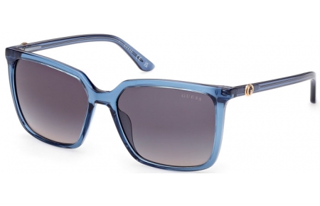 Gafas de Sol - Guess - GU00258 - 90B  SHINY BLUE // GREY GRADIENT