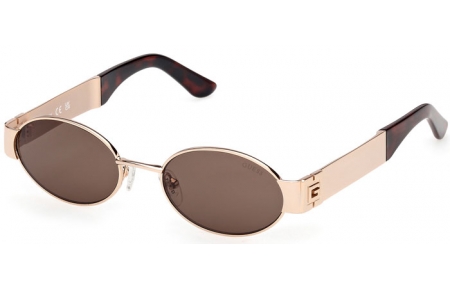 Lunettes de soleil - Guess - GU00262 - 33E  SHINY GOLD // GREY