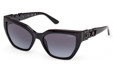 Sunglasses - Guess - GU00264 - 01B  SHINY BLACK // GREY GRADIENT