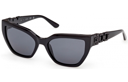 Gafas de Sol - Guess - GU00264 - 01D  SHINY BLACK // GREY POLARIZED