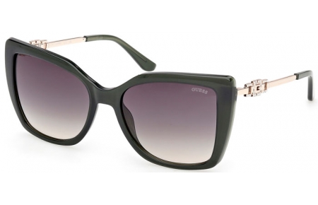 Gafas de Sol - Guess - GU00266 - 96P  SHINY DARK GREEN // GREEN GRADIENT