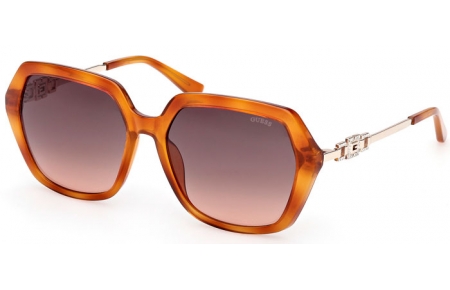 Lunettes de soleil - Guess - GU00267 - 53F  LIGHT HAVANA // BROWN GRADIENT