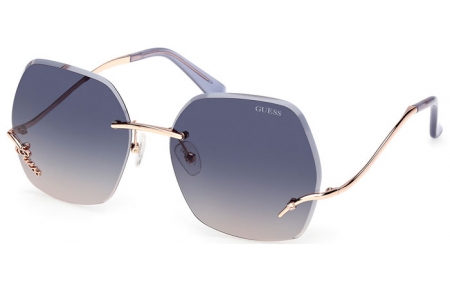 Gafas de Sol - Guess - GU00268 - 28B  SHINY ROSE GOLD // GREY GRADIENT