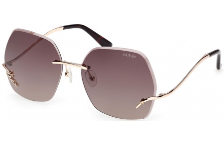 Gafas de Sol - Guess - GU00268 - 32F  SHINY GOLD // BROWN GRADIENT