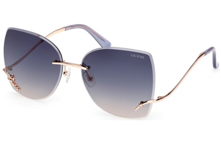 Sunglasses - Guess - GU00269 - 28B  SHINY ROSE GOLD // GREY GRADIENT
